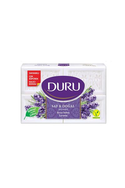 Duru 4 عبوات صابون 600 جرام لافندر