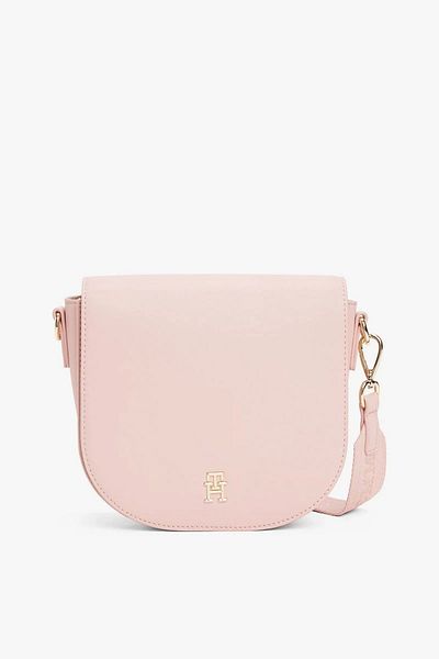 Tommy Hilfiger Rózsaszín logós női nyereg - pántos keresztpánt