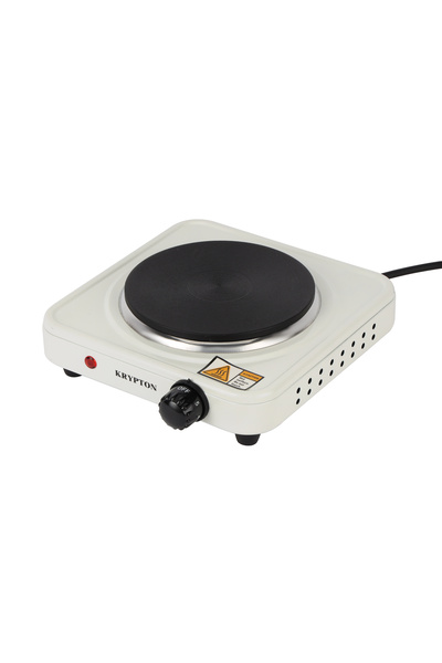 KRYPTON موقد كهربائي فردي مع ترموستات قابلة للتعديل | 1000 واط KNHP5305 | ضمان لمدة عامين