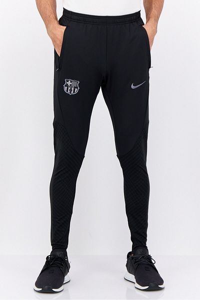 Nike Men Slim Fit Training Barcelona Strike Track Pants, Black