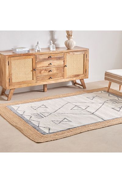 erorex Zahra Handmade Large Jute Rug - 160x230 cm