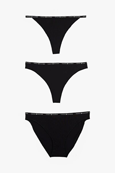 Tommy Hilfiger 3 عبوات من الملابس الداخلية النسائية ذات القاع متعدد الأشكال ب...
