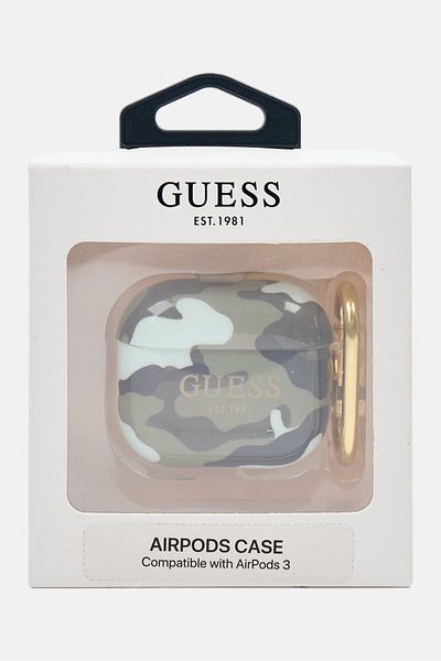 Guess Airpods 3 Protective Camouflage Case, Olive