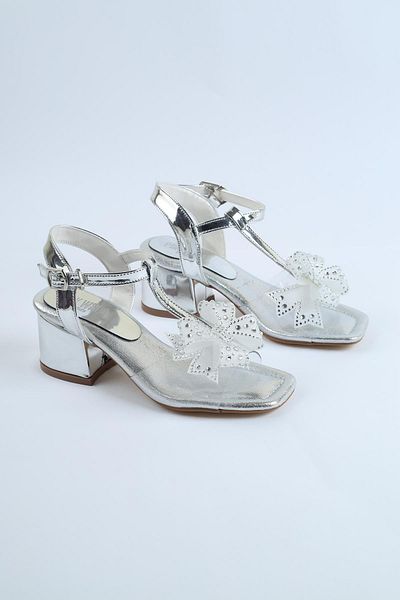 Moda Lime New Season Girls' High Heels - Wedding and Evening Dress Shoes