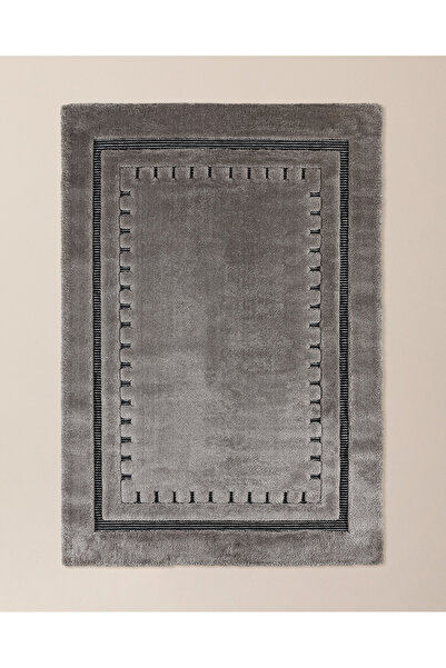 Madame Coco Fanette Halı - Gri - 80x150 cm