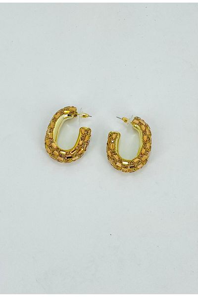 TRENDTAKI Gold Coated Stone Ring Many Valuable Items Are Obtained from Tenderniz Gold Capsule