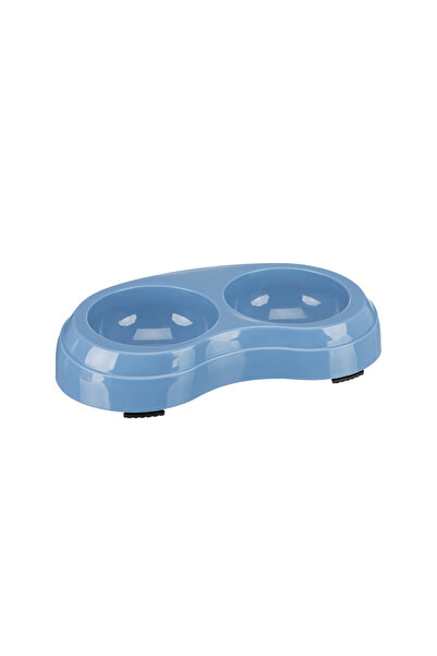 Trixie وعاء بلاستيكي مزدوج للتغذية، 0.2 لتر