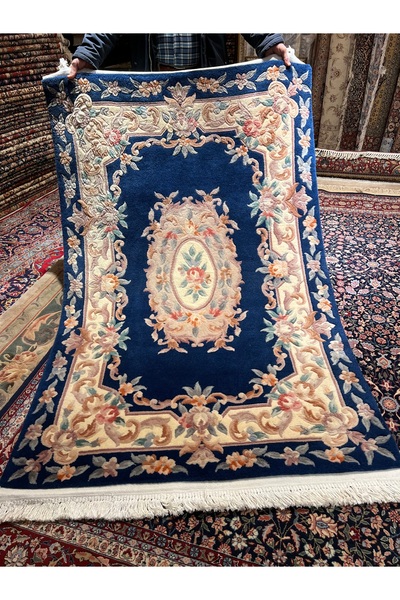 RD RAMAZAN DAĞ EL HALI SANATI El Dokuma Kabartmalı Çin Halısı 2 El Ebat 180x120