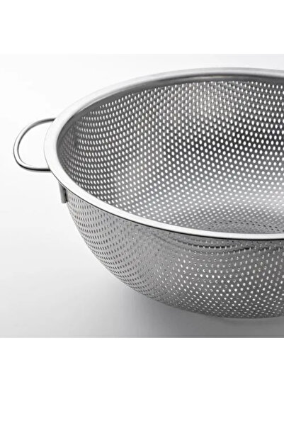 IKEA Premium Ürün Kaliteli Dayanıklı Kullanışlı Mutfak İçin İdeal Seçim 25 Cm Paslanmaz Çelik Süzgeç