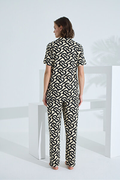 Etoile Бамбуковий літній жіночий піжамний комплект з короткими рукавами 73374