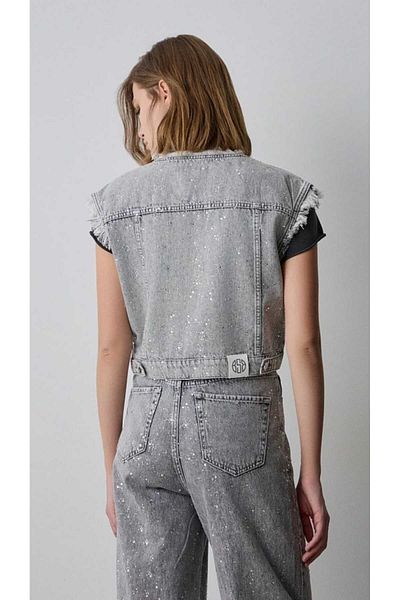 BSB Stoned Denim Vest