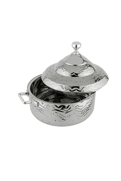 ALSAIF Wejdan Hotpot Stainless Steel,size :3liter ,colour: Silver