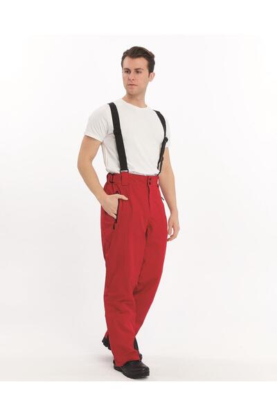 Mapamyumco Erkek Kayak Pantolon-kırmızı