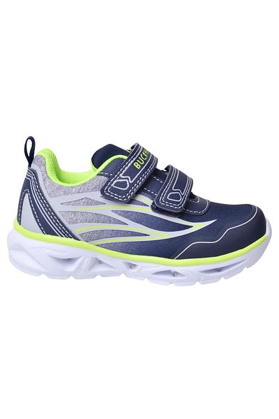 BUCKHEAD Buck3026 Maxim Kids Navy Blue Lighted Sports Shoes
