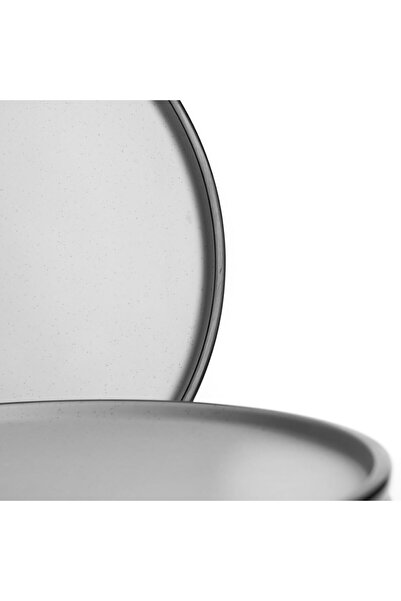 mastergold 6 Pieces Melamine Round Flat Dinner Plates (27cm) for Serving Meat, Noodles & Pizza