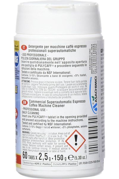 Mare Mosso Caffe ê Vendite Puly Caff Pastiglie 2.5 Gr 60 Tablets Machine Cleaner
