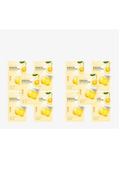 FRUDIA Citrus Brightening Face Mask - 10 Pieces