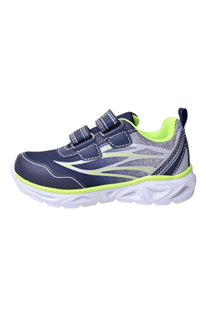 BUCKHEAD Buck3026 Maxim Kids Navy Blue Lighted Sports Shoes