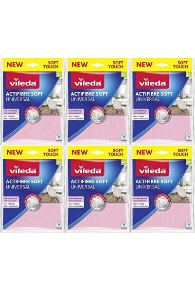 Vileda Actifibre Soft Universal New Soft Touch (ΣΕΤ 2 ΤΕΜΑΧΙΩΝ ΣΤΟ ΠΑΚΕΤΟ) (Σ...