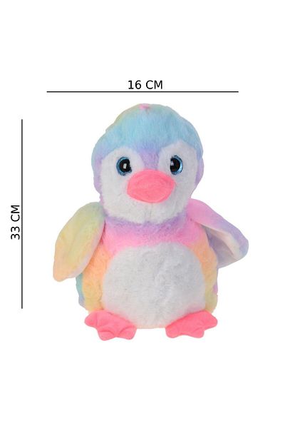 hak-iş oyuncak 30 cm Plush Colored Penguin