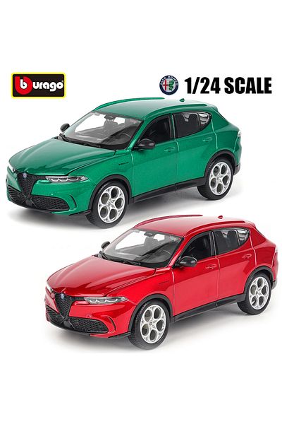Choice Bburago 1:24 Alfa Romeo Tonale Alloy Luxury Vehicle Diecast Car Model Toy Collection Gift Birthda...
