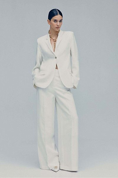 H&M Linen-blend blazer
