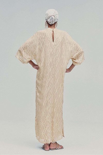 H&M Jacquard-weave kaftan dress