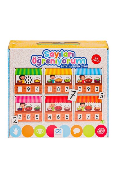 Nilly Toys Caegt-5147 I'M Learning Numbers -Ca Games