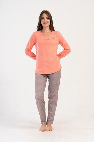 VİENETTA Costum de pijama cu mânecă lungă pentru femei C1T0N3O304