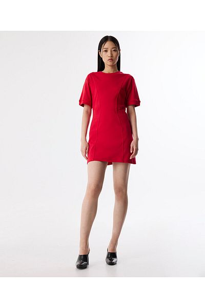 Twist Combed Dress with Plies