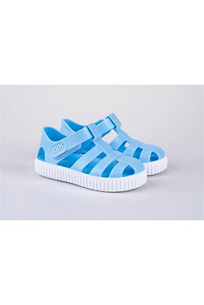 IGOR S10289 Nico Kids Sandal - Light Blue