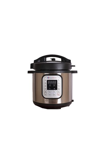 Smart electric 8 L Electrical Pressure Cooker 13 Menu Function Programs, Stainless Steel, 1,000 W , High Quality
