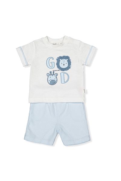Bebetto Good Adventure Jacquard Single Jersey Short 2L Set K4786