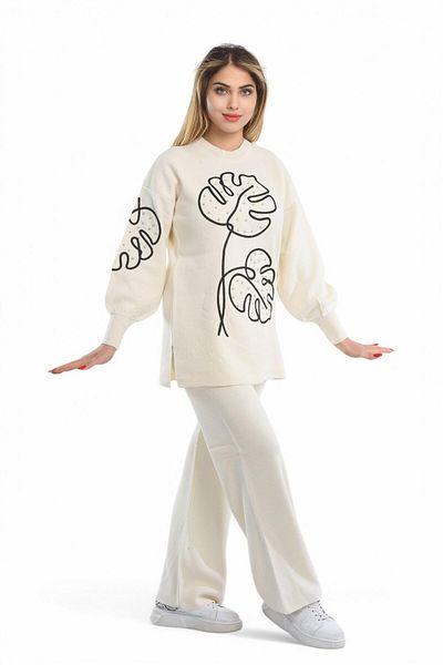 NEWCO New Trent Printed Stone Double Knitting Suit