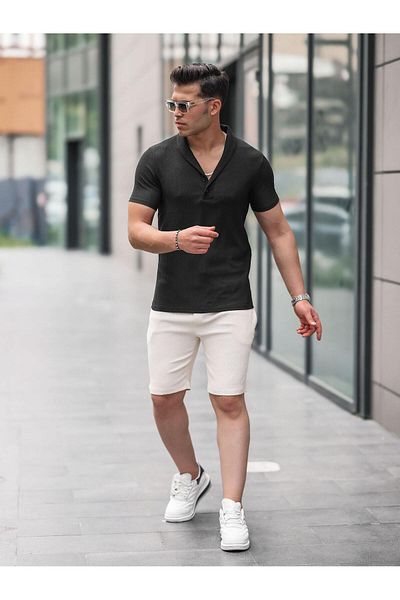 Valiberta Corded Basic Shorts - Ecru