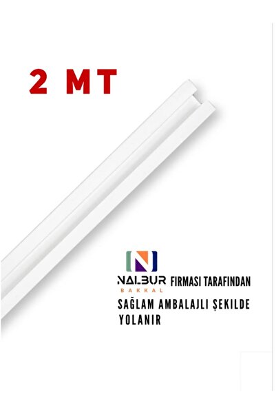 Genel Markalar Tekli Perde Rayı Tekli Korniş 2 mt