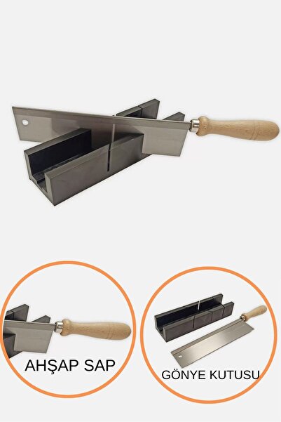 Magnotto Marangoz Japon Testere Gönye Kesim Kutusu Hobi Gönyeli Kesim Aparatı