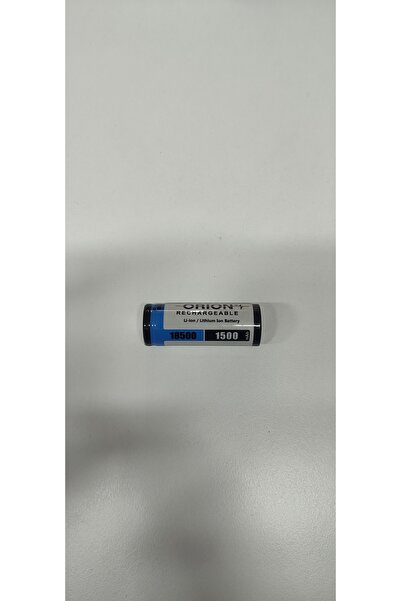 Orion 18500 1500 Mah  3.7 V Lityum-İyon Pil Şarj edilebilir Başsız