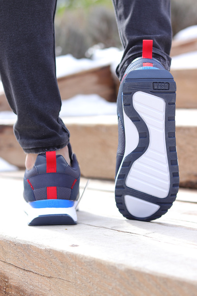 U.S. Polo Assn. Pohodlná podešev Ležérní pánská sportovní obuv Snekaer