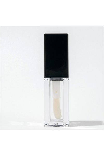Beauty Box 1 Pc Good Quality and Hygienic 5ml Transparent Lipgloss Bottle (Black Lid) DIY Makeup Accessories