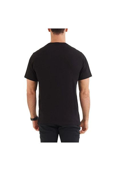 Columbia Tricou negru pentru exterior Roam Hex Graphic pentru bărbați CS0377-010