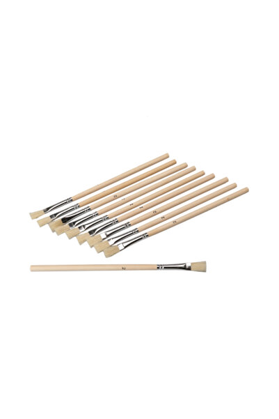 OColor Sada 10 štetcov na lepidlo