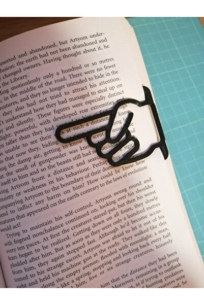 Cypnova Book Marker with Finger Pointer 5 Pieces - Stylish and Functional Design