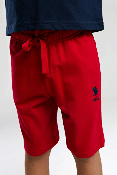 U.S. Polo Assn. Amerikai Polo Assn. Fiú, klasszikus, póló-rövid szett