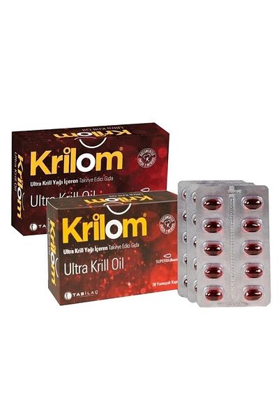 Krilom Ultra Krill Oil 30 Soft Capsule 2 Pieces