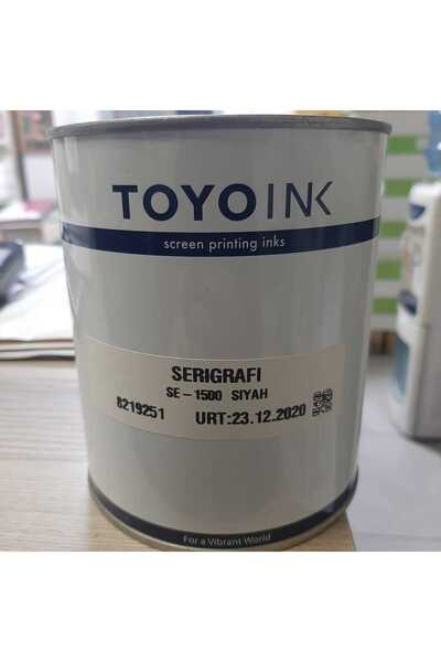 TOYO INK TOYOINK SE-1500 SİYAH SERİGRAFİ MÜREKKEPİ