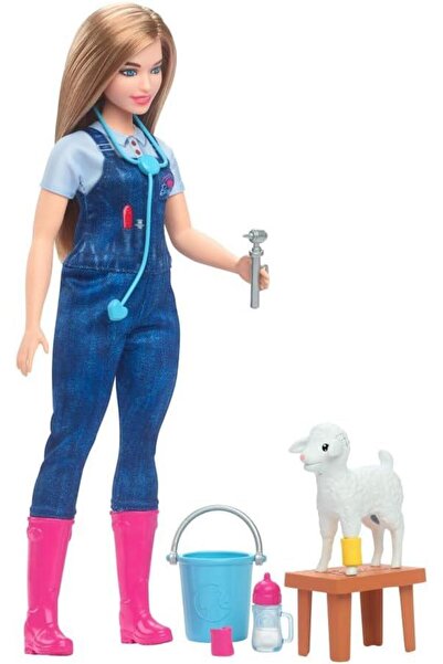 Barbie Deluxe Kariyer Bebek Veteriner HRG42