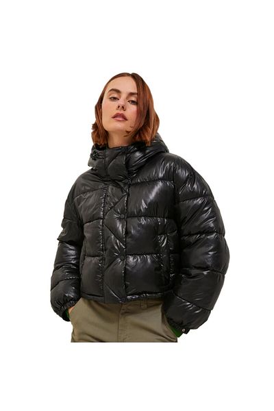 JJXX 12236544   Jxpearl Shine - Black Puffer Jacket