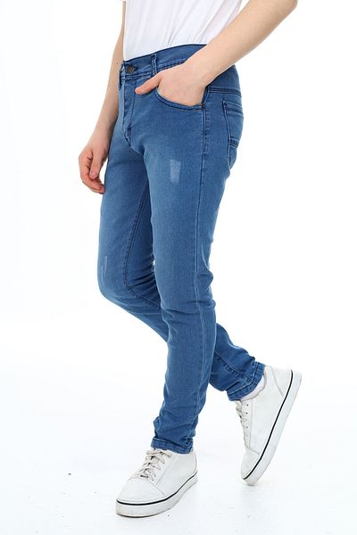 ANGELOS GIRLS 13-17 Years Boy's Lycra Jean Trousers - Extra Flexible Zx201