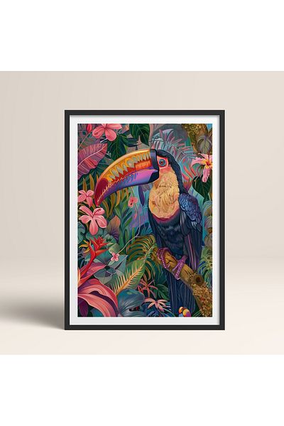 HOMEPACK Pictură cu un singur cadru din lemn Pictură poster dintr-o bucată TK/803